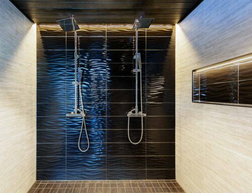 Ranta Villa shower room for two