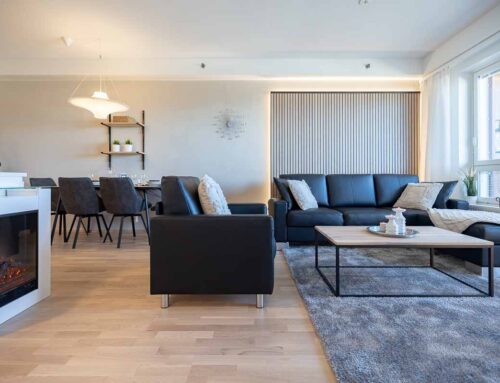 Wallesmanni living room and dining area